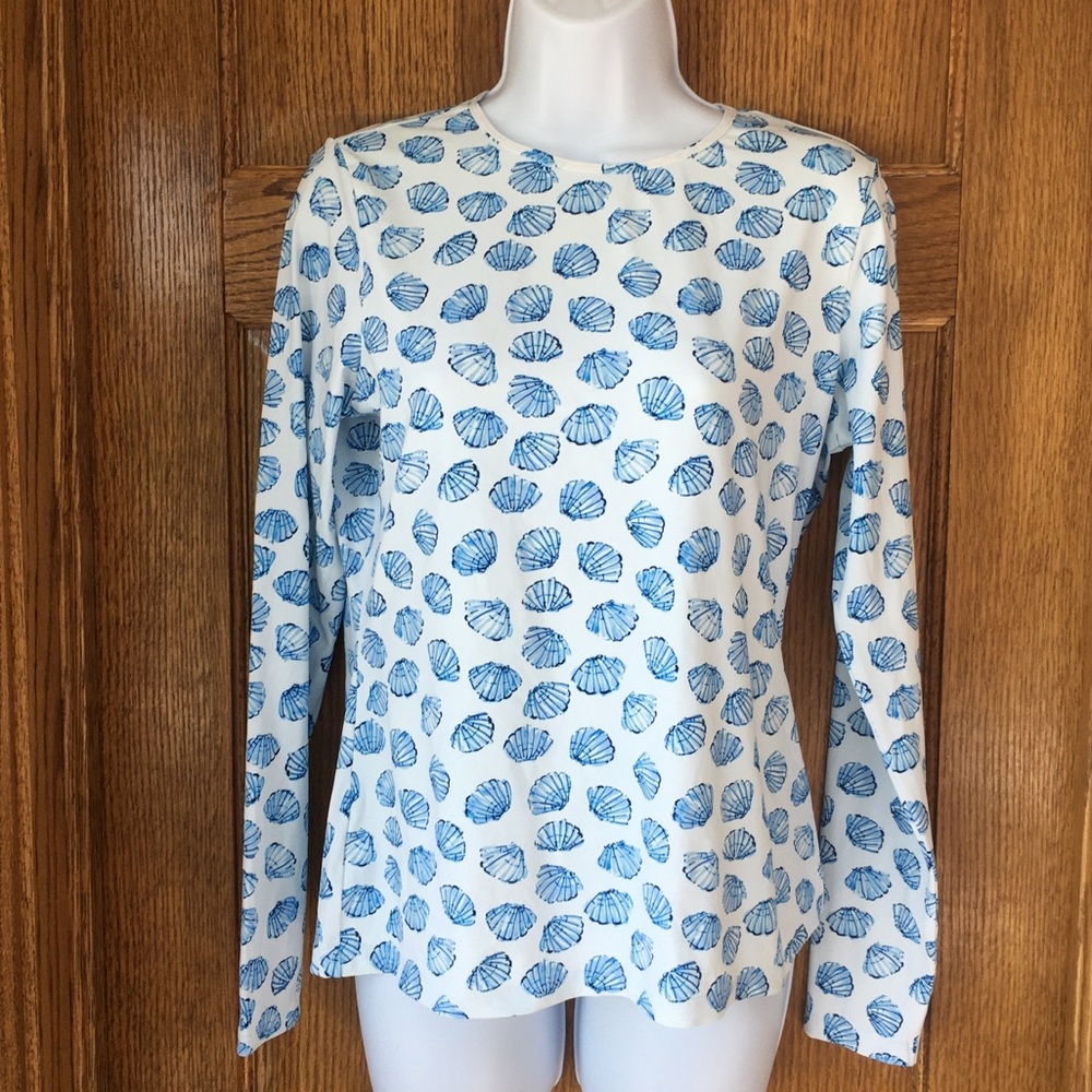 Lands’ End bathing suit swim top